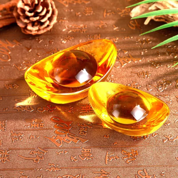 Simulation Ingot Lucky Fortune Feng Shui
